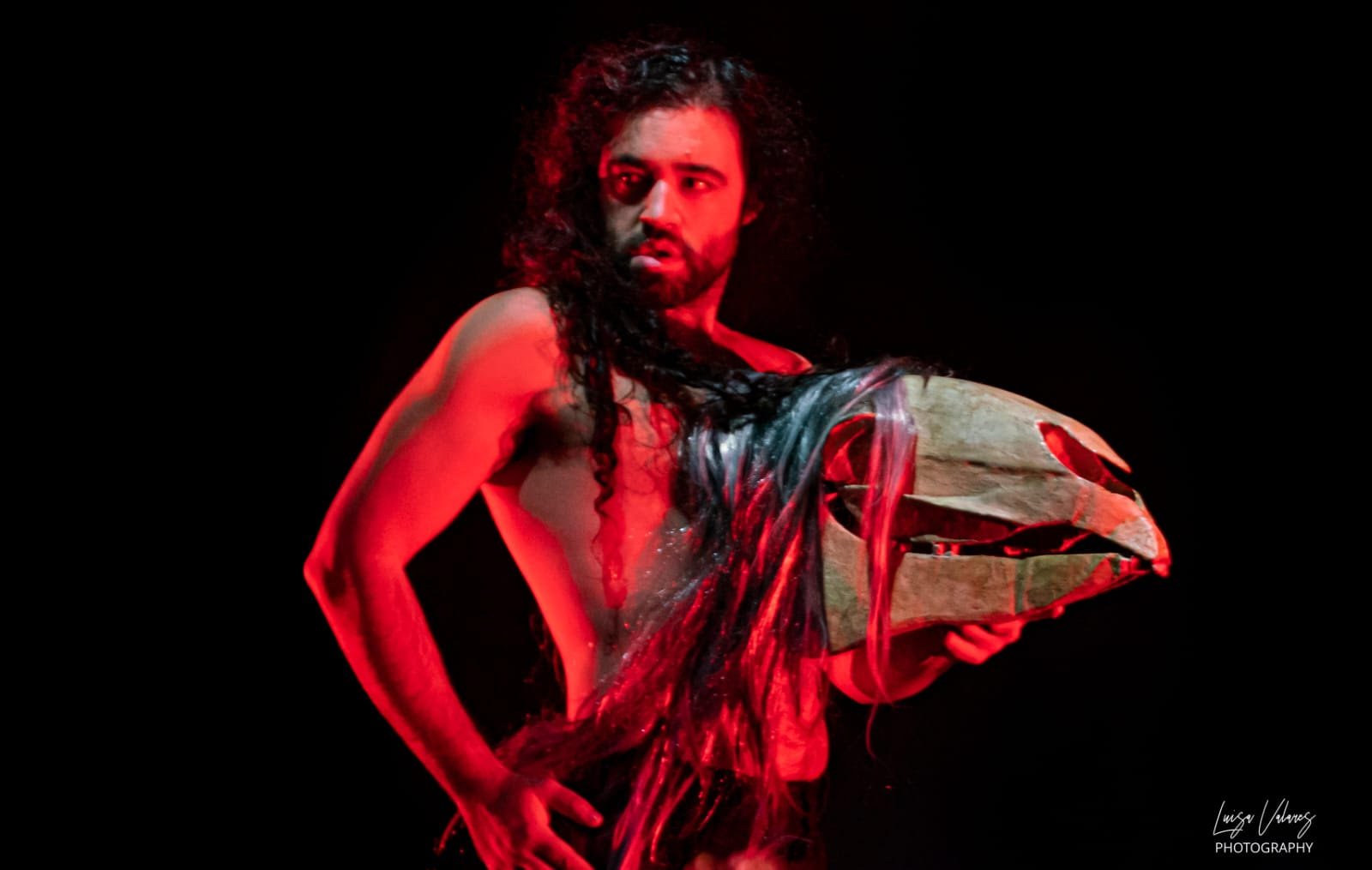 Alberto Pérez Paz interpretando a Leonardo en Bodas de Sangre