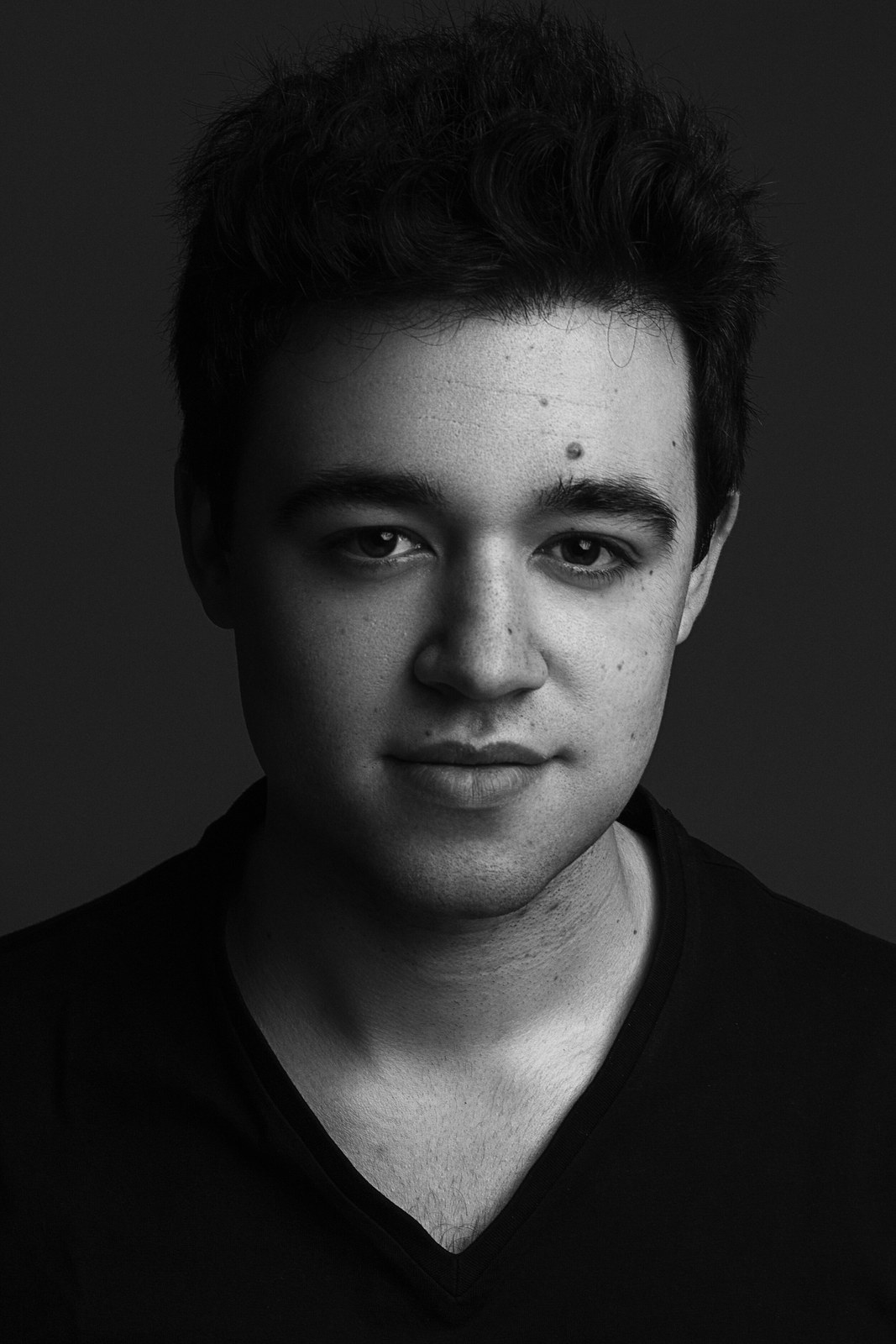 Alberto Pérez Paz, actor — fotografía de casting