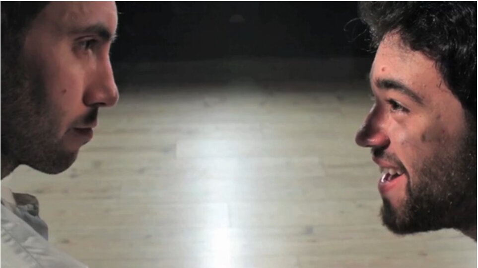 Alberto Pérez Paz, actor, en una interpretación teatral