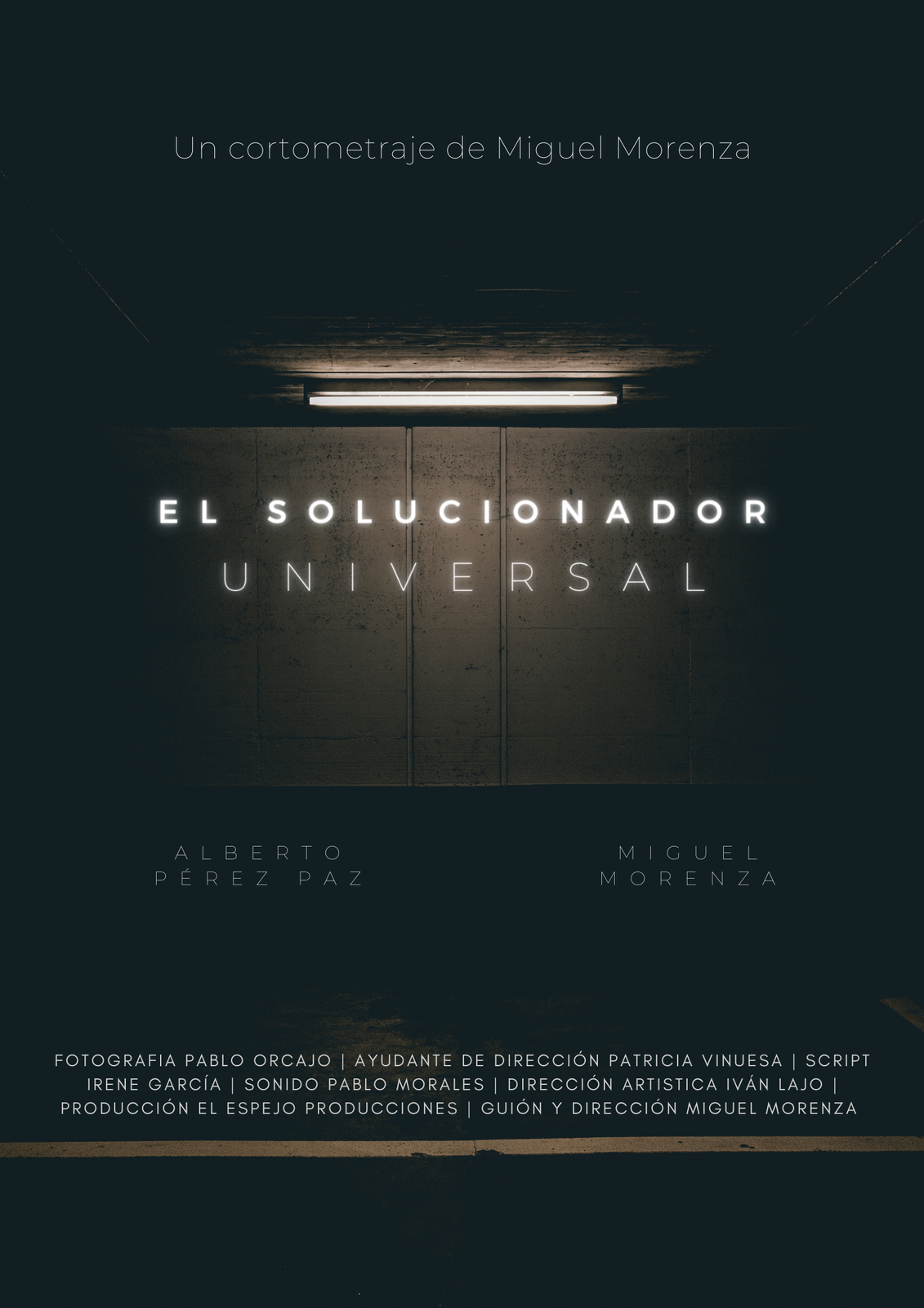 Cartel del cortometraje El Solucionador Universal