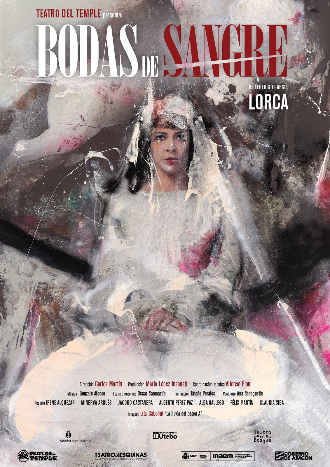 Cartel de Bodas de Sangre, de Federico García Lorca